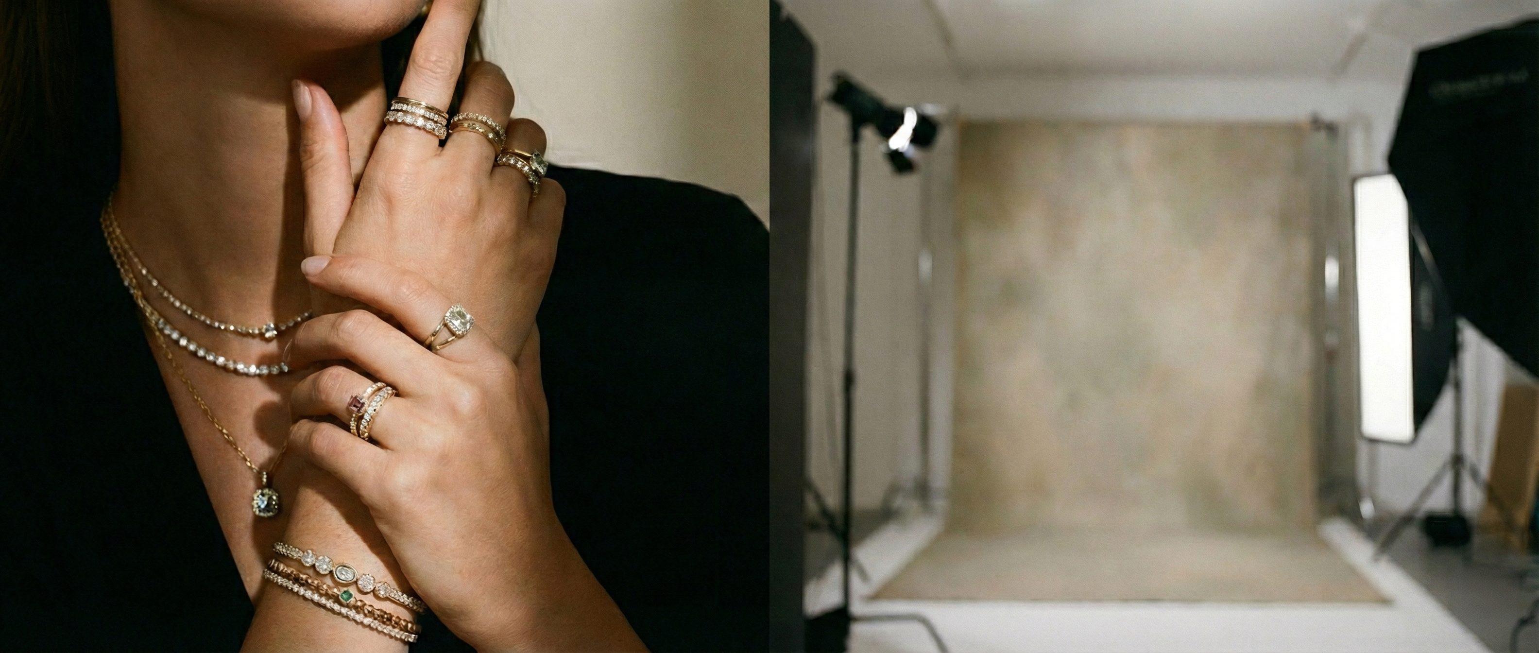 Minimalist jewelry collection